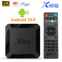 กล่องทีวี X96Q แอนดรอยด์10 2GB 16GB ALLWINNER H313 Quad Core 4K 60fps Smart Wi-Fi เครื่องเล่น You Tube X96กล่องรับสัญญาณ8GB