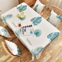 Modern Table and Tablecloth Waterproof Oxford Cloth Tablecloth Rectangular Wedding Decoration Home Outdoor Picnic Tablecloth