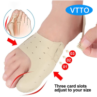 VTTO หนัง Orthopedic Toes Correction Insoles สำหรับ Hallux Valgus Foot Corrector Bunion Pads รองเท้า Pad Big Bone Orthotics Insole