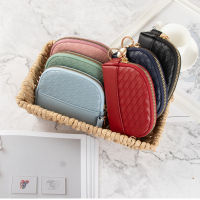 Women Wallet Mini PU Leather Female Purse Card Holder Short Coin Purse Small Wallets Purse Zipper Keychain Clutch Bag Handbag