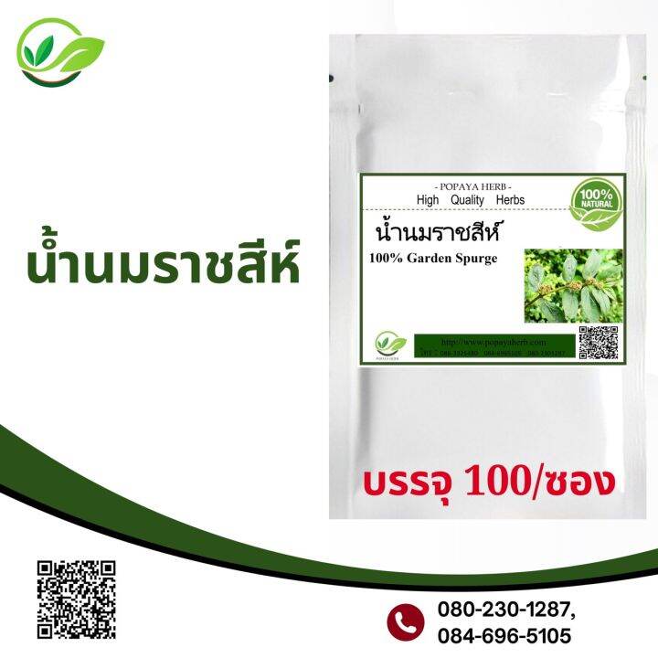 น้ำนมราชสีห์ผง-100-แคปซูล-garden-spurge100-ช่วยขับน้ำนม