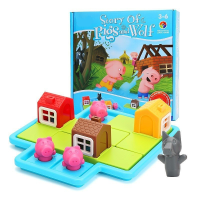 (New arrivals) Board game WFH ?Three little Piggies - Story of Pigs and Wolf - ลูกหมูสามตัว Hide&amp;Seek Smart Games Board Games?