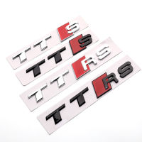 สำหรับ Audi TTS TTRS Emblem TT Logo ด้านหลังลำต้นป้ายตัวอักษรภาษาอังกฤษสติกเกอร์รถยนต์ ABS อุปกรณ์เสริม Hiasan Interior