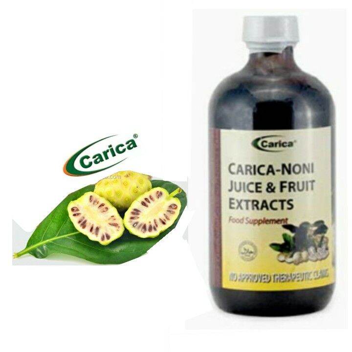 500ML CARICA NONI JUICE & FRUIT EXTRACTS NONI JUICE FOOD SUPPLEMENT