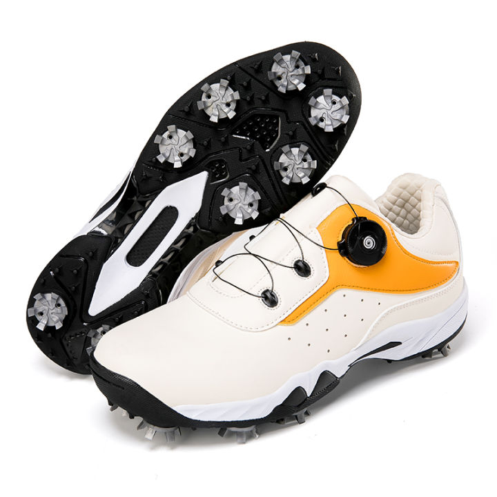 footjoy-รองเท้าผ้าใบกอล์ฟรองเท้ากอล์ฟผู้หญิงกันลื่นกลางแจ้งขนาด36-46นิ้วใหม่สำหรับใส่เดินรองเท้าผ้าใบนักกีฬาเล่นกอล์ฟ