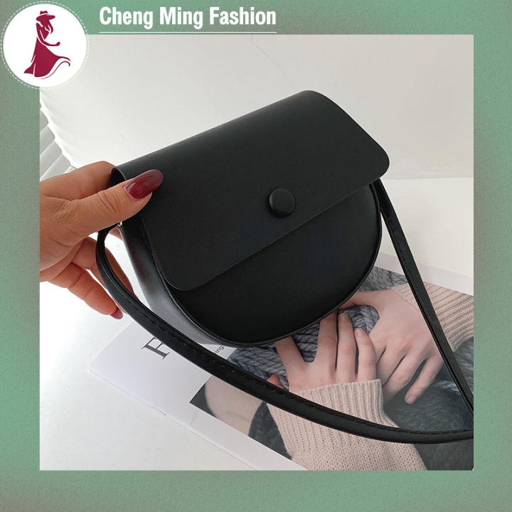 cheng-ming-อานม้าผู้หญิง-bacheng-ming-สีทึบเรียบง่ายหนัง-pcheng-crosshoulder-bacheng-ming-สำหรับของขวัญวันเกิด