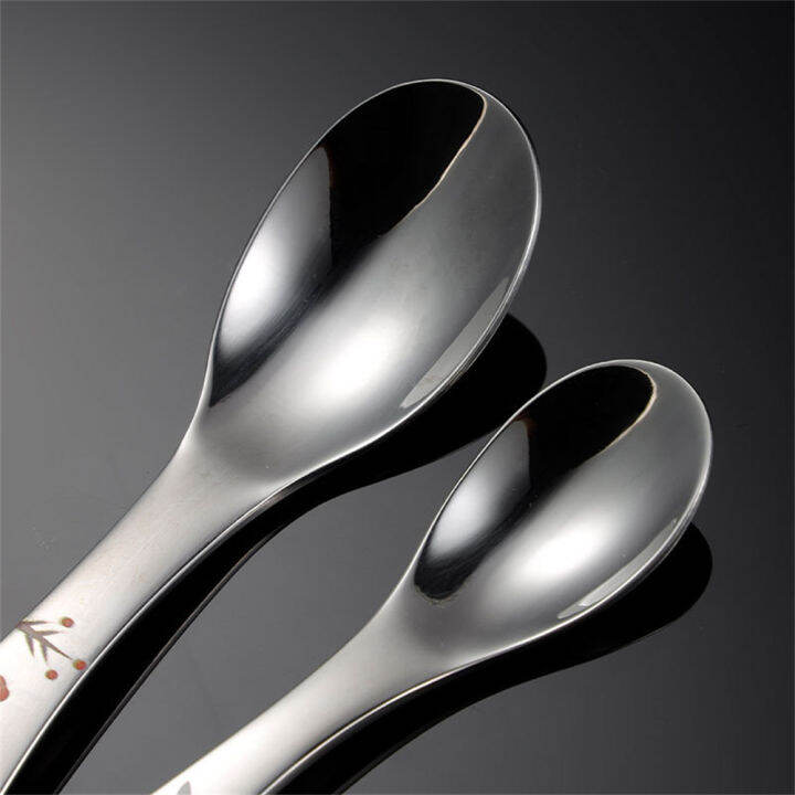 eco-friendly-spoon-baby-kitchen-supplies-flatware-cute-safe-fork-stainless-steel-kids-cutlery-carving