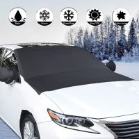 ❈☁ Car Waterproof UV Protection Sunshade Winter Snow Magnetic Windshield Cover Car Accessories Exterior