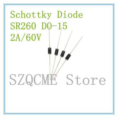 【cw】 10PCS 20PCS SR260 60V Schottky Diode VF 0.7V 15 Through Hole Rectifier