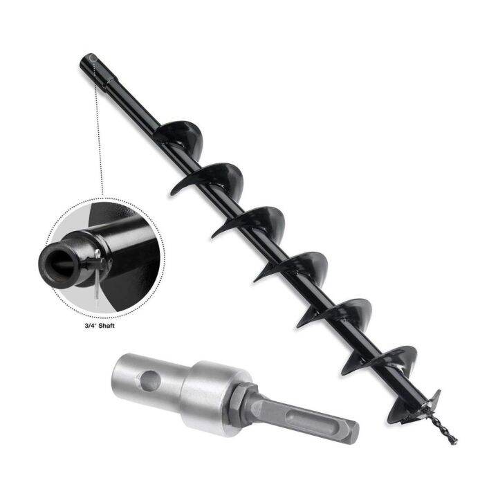 EMPIRICISM Thread Keyless Drill Garden Auger Power Drill 4.1 inch