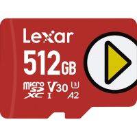 Lexar Play 512GB Micro SDXC Class 10 150นิ้ว/X8 Nintendo Switch