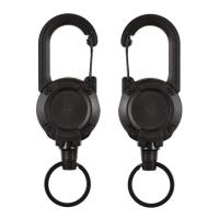 [HOT 2023] คลิป Carabiner Mountaineering Buckle เหล็กคลิปล็อคตกปลาปีนเขากลางแจ้งพวงกุญแจยืดหดได้แหวน Carabiner Hook