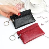 【CW】✚  Leather Coin Purses Womens Small Change Money Wallets Holder Functional Card Wallet