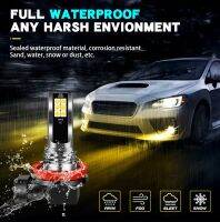 1Pcs H8 H1 H3 Led H4 H7 H11 9005 9006 Car CSP Chip LED Fog Headlight Bulbs Super bright Auto Fog Day Running Light Super Bright Bulbs  LEDs  HIDs