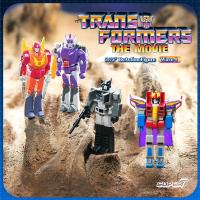 Super 7 Transformers Reaction Wave 4 King Starscream Galvatron Dead Optimus Prime Hot Rod 3.75นิ้ว Action Figure ของเล่น Collection