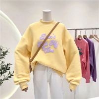 Oversized Harajuku hoodie  Summer ladies pullover Regular sweatshirt women long sleeve pullover tops sweatshirt women