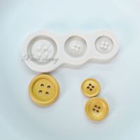 Luyou 1pc Button Silicone Molds For Baking Fondant Mould Cake Decorating Tools Cake Gumpaste Molds  Kitchen Accessories FM1939 Bread Cake  Cookie Acce