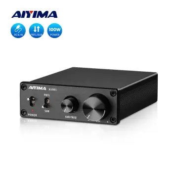 AIYIMA Upgrade A09 TPA3116 Power Amplifier HiFi Bluetooth 5.0 Subwoofer  Amplifier 5.1 Surround Amplificador Home Audio Amp 50Wx6 