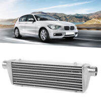 เครื่องดูดความร้อนเทอร์โบ Intercooler ติดตั้งด้านหน้าดัดแปลง Turbo เครื่องนำความร้อนร้อนเครื่องยนต์ Cooler 2.5in Inlet