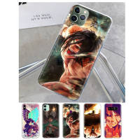 T-202 Attack on Titan โปร่งใส อ่อนนุ่ม ซิลิโคน TPU เคสโทรศัพท์ หรับ Samsung A34 M52 A04 M30S A23 M23 M53 M21 A54 M30 A40S A9 A14 A04S M33 Plus