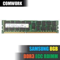 แรม SAMSUNG 8GB DDR3 ECC SERVER REG RAM MEMORY RDIMM REGISTERED PC3 X58 X79 X99 C602 MAC PRO WORKSTATION DELL HP COMWORK