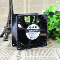 Sanyo original 9G0827P1J051 8038 27V 0.62A three-line 8cm inverter chassis fan