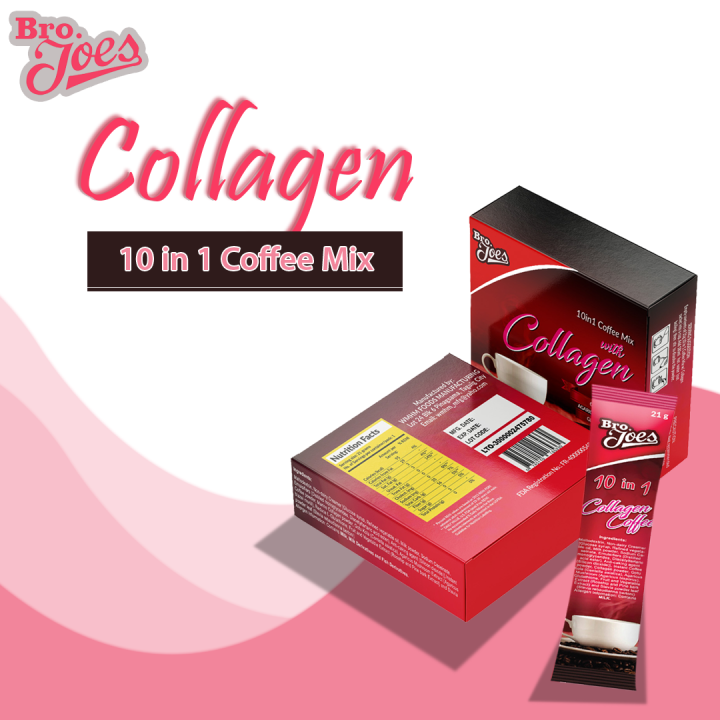 AUTHENTIC COLLAGEN 10 IN 1 COFFEE MIX BRO. JOES COLLAGEN 10 IN 1 COFFEE