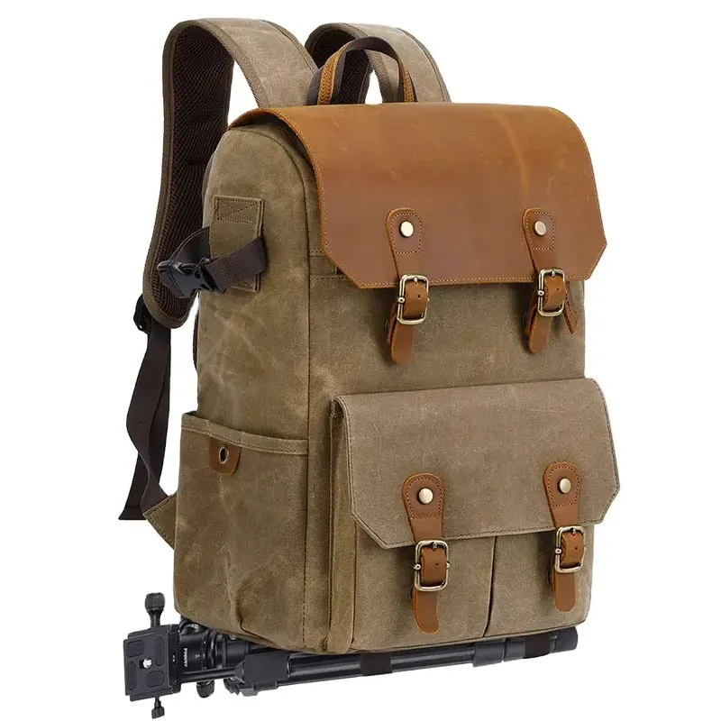 Canvas cheap camera backpacks