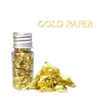 Bottled Gold Foil Paper New Multi-Functional Decoration Gold Foil Paper Home Food Decorative Paper Wholesale
