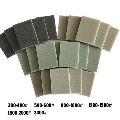 【LZ】☃∏✶  1Pc High Quality Polishing Sanding Sponge Block Pad Set Sandpaper Assorted Grit Abrasive Tools Sandpaper Sanding Discs