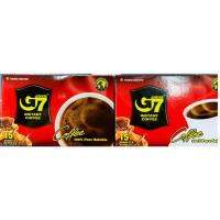 กาแฟดำG7 instant coffee 2กล่อง