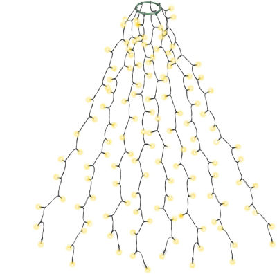 [COD] ต้นคริสต์มาส 240490 โคมไฟ 8 รูปแบบการควบคุมด้วยเสียงต้นคริสต์มาสตกแต่งไฟสตริง Christmas Gift