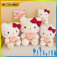 Aoger ของแท้: 50ซม. ตุ๊กตา Hello Kitty Boneka Mainan ของขวัญวันเกิดของของเล่นตุ๊กตาเด็กสำหรับแฟนสาว