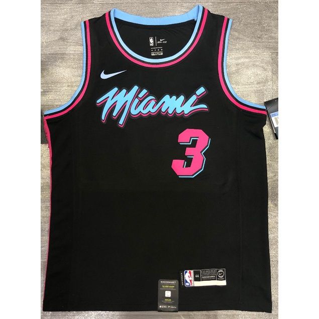 เสื้อกีฬาบาสเก็ตบอล-nba-รุ่น-heat-3-wade-ปี-2020-สีฟ้า-และสไตล์อื่น-ๆ