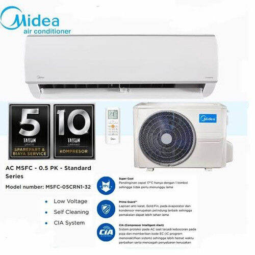 midea ac low watt