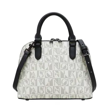 Bonia Siria Monogram Small Satchel Bag 860381-012