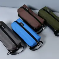 [COD] bag for junior high school students large-capacity four-layer multi-functional pencil Oxford cloth retro