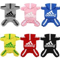 Tracksuit for Dogs Spring Autumn Dog Sweatshirt Sport Jumpsuit Clothes for Small Dogs French Bulldog Yorkie Chihuahua Hoodies