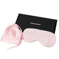 Embroidered Shading Breathable Relieve Eye Fatigue Napping Ice Bag Silk Eye Free Shipping