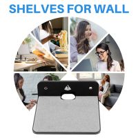 2Pack Wall Shelf Speaker Stand, Acrylic Wall Mount Display Shelf for Bluetooth Speaker, Webcam, Cell Phones,Toy