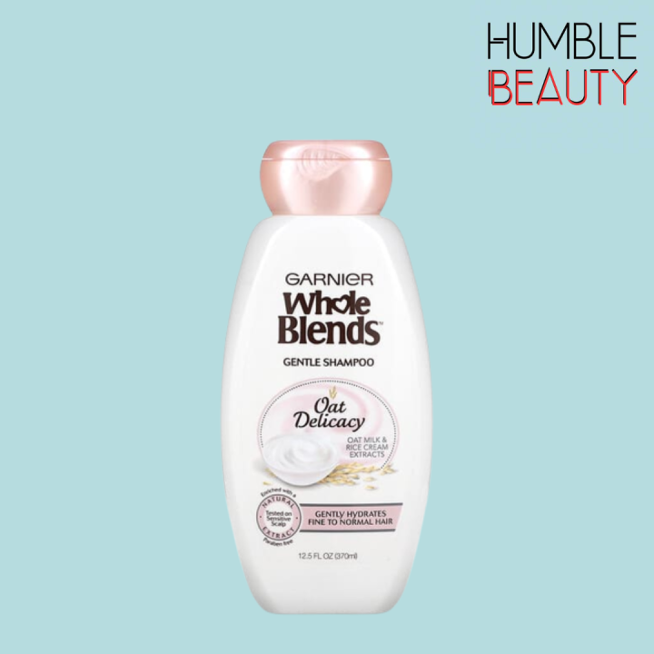 Humble Beauty Garnier Whole Blends Oat Delicacy Gentle Shampoo Fine To Normal Hair 125 Fl