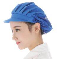 CW New ElasticHat MenChef Hat Restaurants Accessories DustproofCap Breathable HotelCap