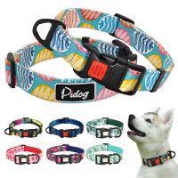 【CW】 Adjustable Dog Collar Small Dogs Collars Printed for Chihuahua French Bulldog Products