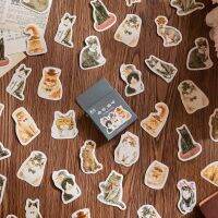 45 Pcs/box My Naughty Cats Diy Mini Paper Sticker Diary Album Scrapbooking Decoration Sticker Kawaii Stationery