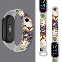 Anime Printed Strap for Xiaomi Mi Band 8/8 NFC Replaceable Bracelet Sport Wristband for Smartwatch Accessories Docks hargers Docks Chargers