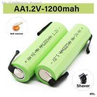 100 Original 1.2V AA battery 1.2V Rechargeable Battery 1200mah AA NiMH with Solder Pins DIY Electric Toothbrush Shaver (hot sell) Makita Power