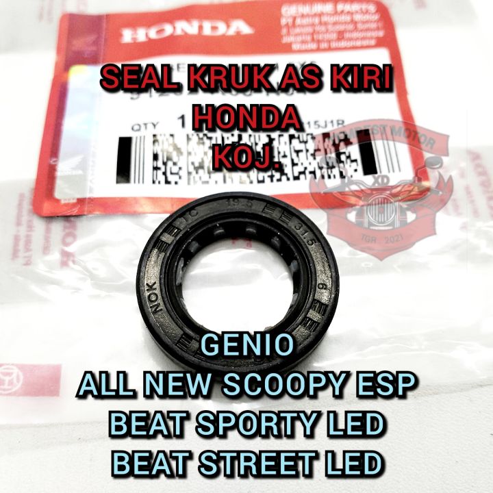 Seal Kruk As Kiri Genio Seal Krus As Honda Koj Beat Street Led Scoppy