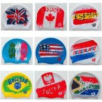 Arena a group of men and women waterproof and comfortable long hair printing fashion into peoples congress (NPC) code silicone swimming cap Mizuno kappa-、LINING-UMBRO-Phelps