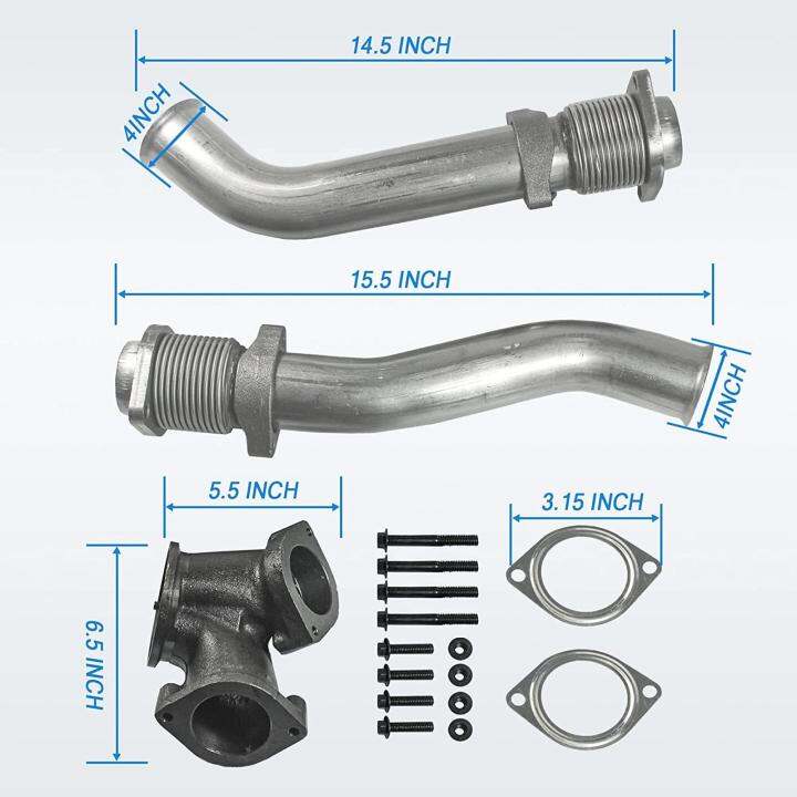 ชุดท่อเทอร์โบชาร์จเจอร์-ccaire-679-005อุปกรณ์เสริมรถยนต์สำหรับ-ford-f-350-f-450