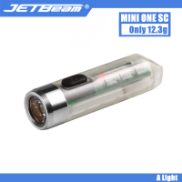 Jetbeam MINI ONE SC Five Colors Multi-purpose EDC Light Type-C USB Portable Ultraviolet Key-chain Torch MINI flashlight